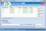 Pdf Restrictions Removal Software screenshot